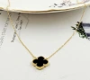 S925 sterling silver four-leaf clover necklace, a light luxury and niche collarbone chain for girls, 2022 new style birthday gift for your girlfriend to smile slightly Specification image